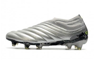 Adidas Copa 20+ FG Encryption Pack - Silver Metallic / Solar Yellow