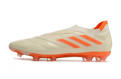 Adidas Copa Pure+ Laceless FG Heatspawn Pack - White/Orange