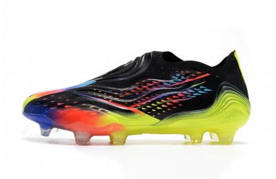 Adidas Copa Sense+ FG Al Rihla - Black/Bright Cyan/Yellow