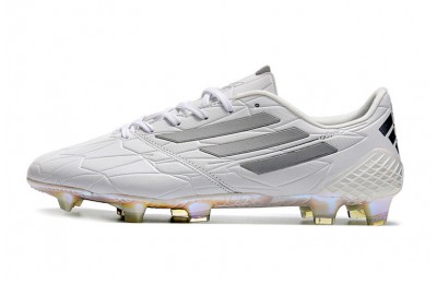Adidas F50 adizero IV Leather FG Speed Legacy - White/Silver Metallic/Black