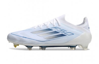 Adidas F50 Elite FG With Laces Polar Victory Pack - Cloud White/Bright Royal