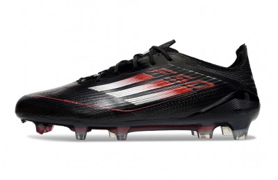 Adidas F50 Elite with Laces FG Stealth Victory Pack - Core Black/Lucid Red