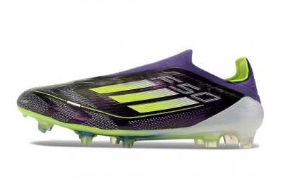 Adidas F50 Fast Reborn Messi Elite Laceless FG - Unity Purple/Ftwr White/Lucid Lemon