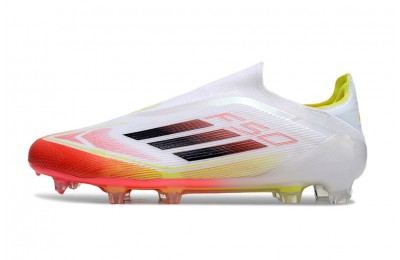 Adidas F50 Laces Elite FG Pure Victory Pack - Footwear White/Red/Solar Yellow