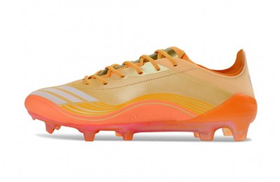 Adidas F50 Messi Hora Dorada Elite FG - Ice Tangerine/Gold Metallic/Pure Tangerine