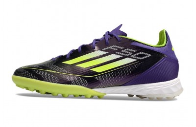 Adidas F50 Pro TF Turf Cleats Fast Reborn Pack - Purple/White/Lemon