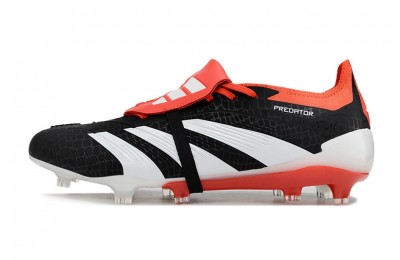 Adidas Predator 24 Accelerator Elite Foldover Tongue FG - Core Black/Red/White