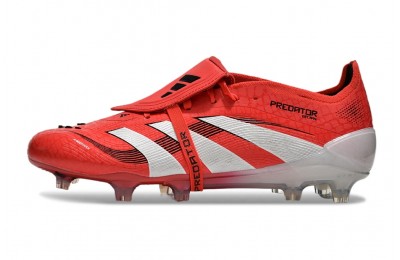 Adidas Predator 25 Pure Victory Pack Elite Tongue FG - Lucid Red/White/Black
