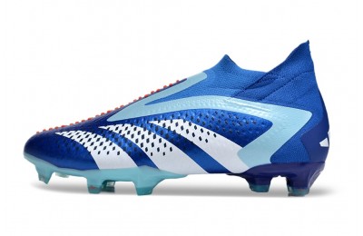 Adidas Predator Accuracy+ Laceless FG Marinerush Pack - Bright Royal/White/Bliss Blue