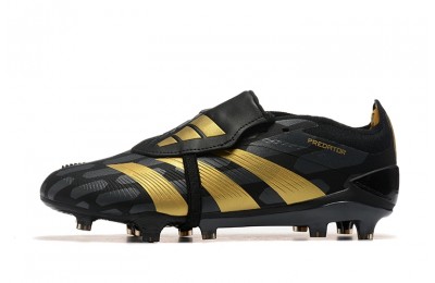 Adidas Predator Elite FG Foldover Tongue FG - Black/Gold Metallic