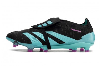 Adidas Predator Elite FG Foldover Tongue FG - Black/Turquoise/Purple