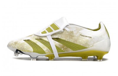 Adidas Predator Elite FG Foldover Tongue FG - Metallic Gold/White