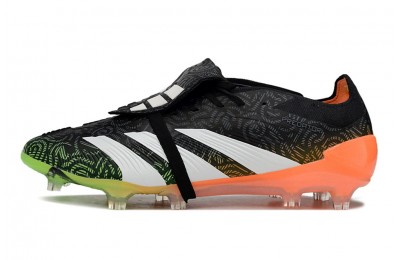 Adidas Predator Elite Foldover Tongue FG Vortex - Black/White/Green