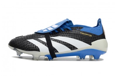 Adidas Predator Laces Tongue Elite FG - Black/Blue/White