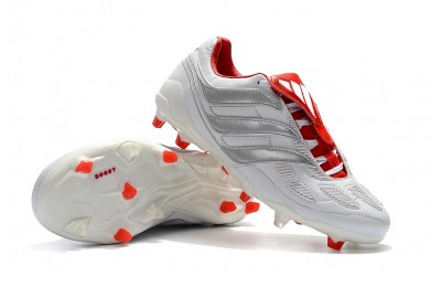 Adidas Predator Precision FG x Beckham - White / Silver Metallic / Predator Red