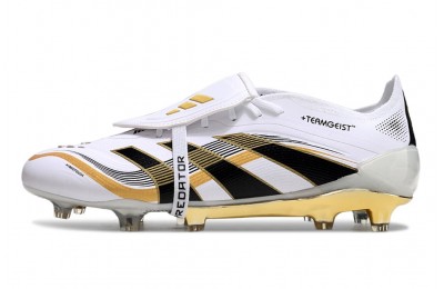Adidas Predator Teamgeist Pack Elite FT Tongue FG - White/Black/Metallic Gold