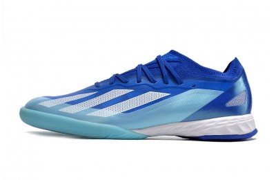 Adidas X CrazyFast.1 IC Indoor Marinerush Pack - Royal Blue/White