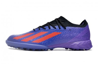 Adidas X CrazyFast.1 TF Turf - Purple Rush/Solar Red/Gold