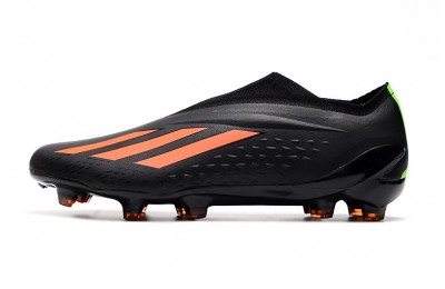 Adidas X Speedportal+ FG Shadowportal - Black/Solar Orange/Green