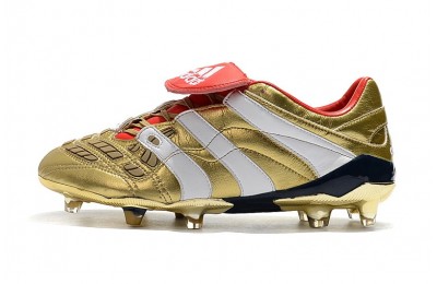 Adidas Predator Accelerator Zinedine Zidane FG - Gold Metallic/White/Navy