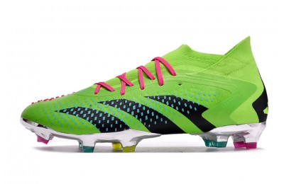 Adidas Predator Accuracy.1 FG Firm Ground - Green/Pink/Silver