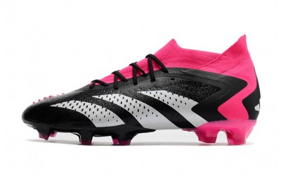 Adidas Predator Accuracy.1 FG Soccer Cleats - Black/White/Pink