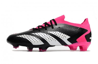 Adidas Predator Accuracy.1 Low FG - Core Black/Cloud White/Team Shock Pink