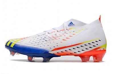 Adidas Predator Edge .1 FG Al Rihla - White/Solar Yellow/Blue