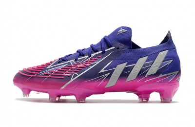 Adidas Predator Edge .1 Low FG Champions Code - Purple/Silver Metallic/Shock Pink