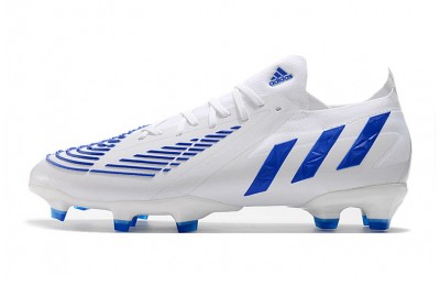 Adidas Predator Edge .1 Low FG Diamond Edge - White/Blue