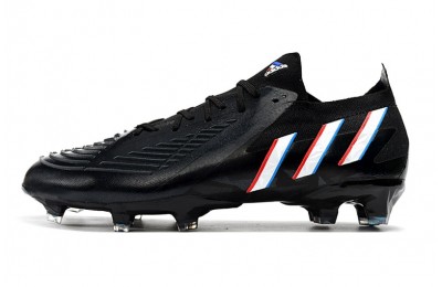 Adidas Predator Edge .1 Low FG Edge of Darkness - Core Black/White/Vivid Red