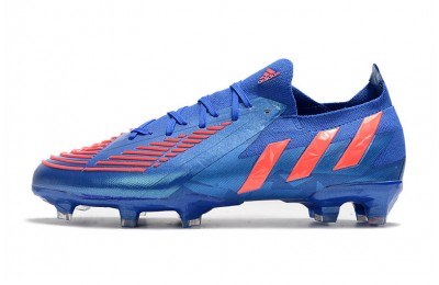 Adidas Predator Edge .1 Low FG Sapphire Edge - Hi-Res Blue/Red