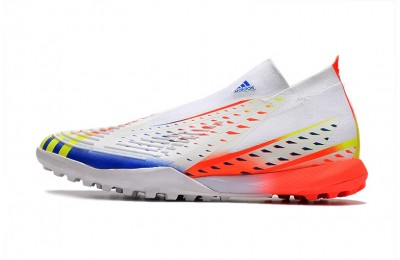 Adidas Predator Edge .1 TF Al Rihla - White/Solar Yellow/Blue
