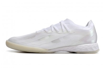 Adidas X Crazyfast.1 IC Indoor Pearlized - White