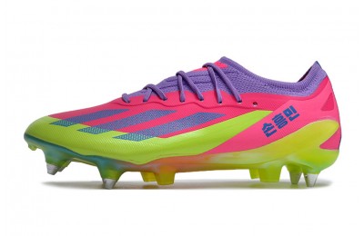 Adidas X Crazyfast.1 SG Soft Ground Korean Nights Son - Lucid Lemon/Blue/Pink