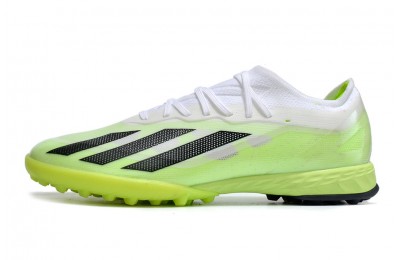 Adidas X Crazyfast.1 TF Turf Crazyrush - White/Black/Lucid Lemon