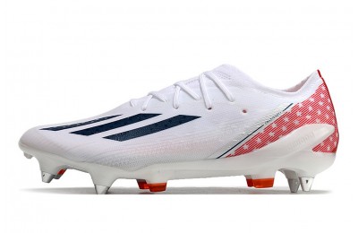 Adidas X Crazyfast.1 USA SG Soft Ground - White/Blue/Red