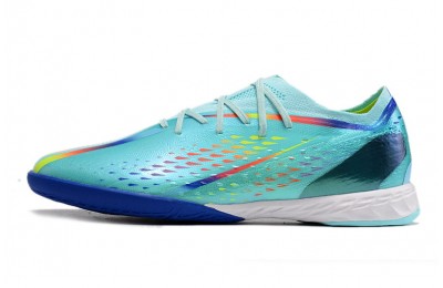 Adidas X Speedportal .1 IC Indoor Al Rihla - Clear Aqua/Red/Blue