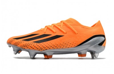Adidas X SpeedPortal .1 SG Metal Studs - Orange/Black/Grey