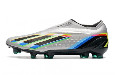 Adidas X SpeedPortal+ FG 'Beyond Fast'- Silver/Black/Yellow