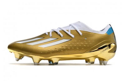 Adidas X Speedportal Messi .1 SG Metal Studs Leyenda - Gold/White/Black