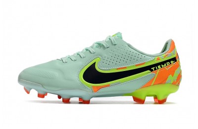 Nike Tiempo Legend 9 Elite FG Bonded - Green/Blue/Orange