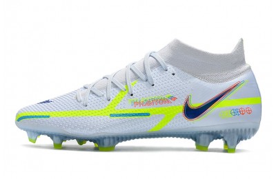 Nike Phantom GT 2 Elite DF FG The Progress - White Grey/Blackened Blue