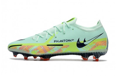 Nike Phantom GT 2 Elite FG Bonded - Barely Green/Blackened Blue/Orange