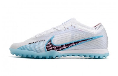 Nike Air Zoom Mercurial Vapor 15 Elite TF Blast - White/Pink Blast/Baltic Blue