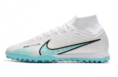 Nike Air Zoom Mercurial Superfly 9 Elite TF - White/Blue/Pink