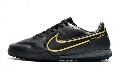Nike Tiempo Legend React 9 Pro TF 'Shadow' - Black/Gold