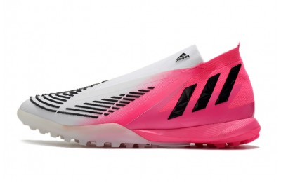 Adidas Predator Edge LZ + TF Unite Football - Pink/Black/White