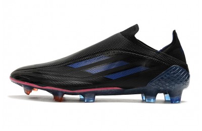 Adidas X SpeedFlow + FG EscapeLight - Black/Ink Blue