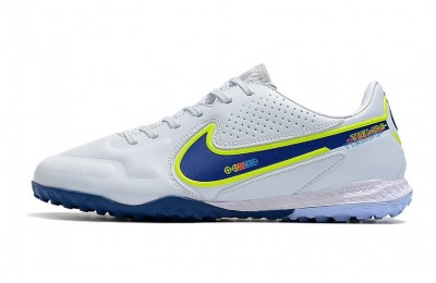 Nike Tiempo Legend React 9 Pro TF The Progress - White Grey/Blue